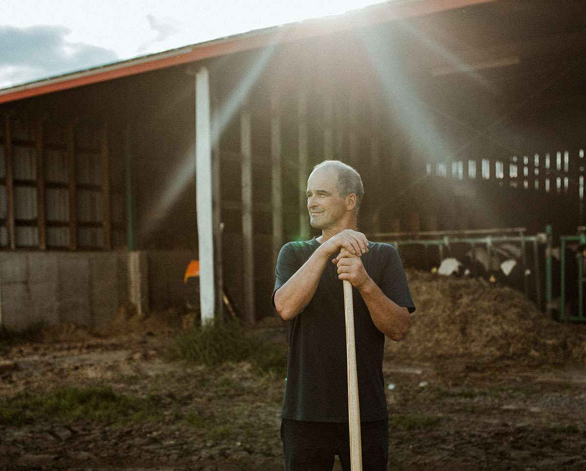 Producteur de lait de la Ferme Laquerre
